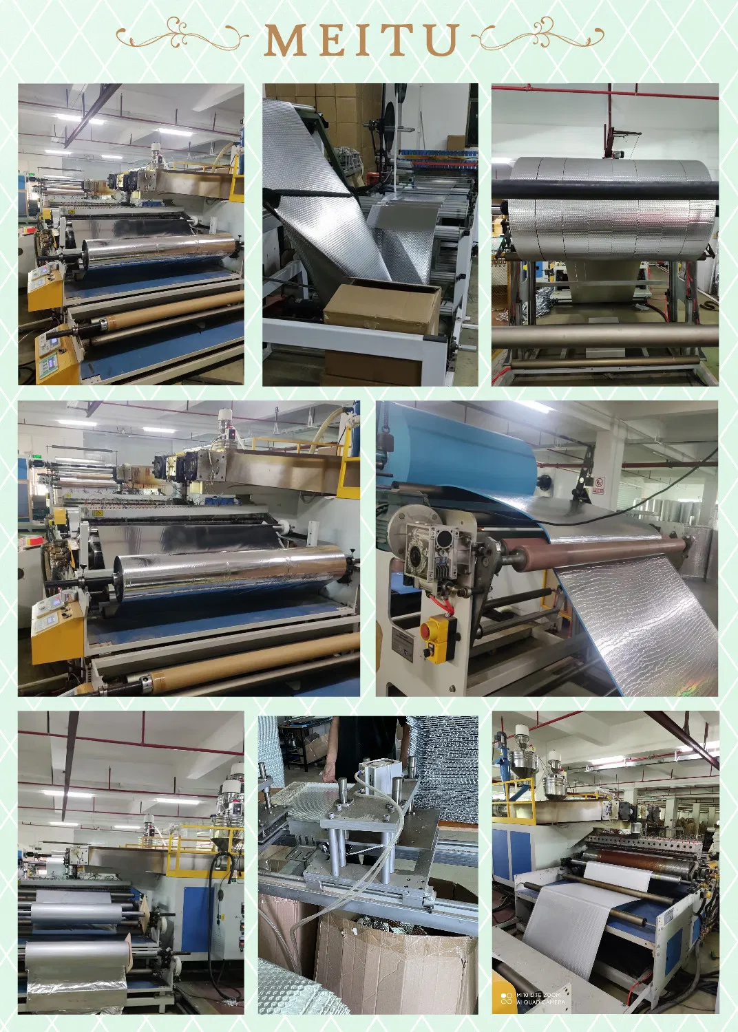 Waterproof Alu Foil XPE Foam Insulation Thermal Break Insulation 1