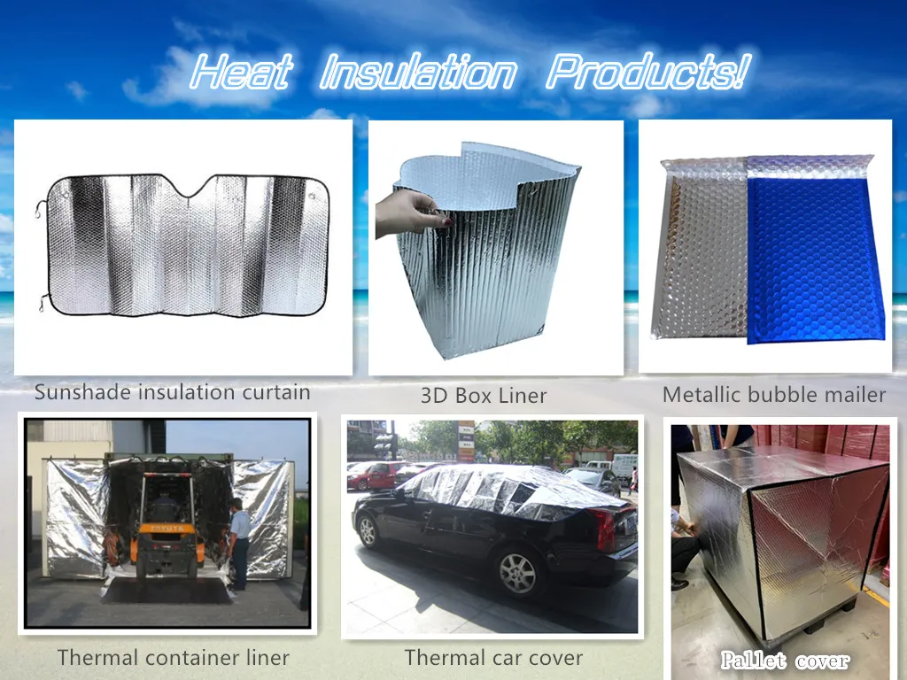 Waterproof Alu Foil XPE Foam Insulation Thermal Break Insulation 2