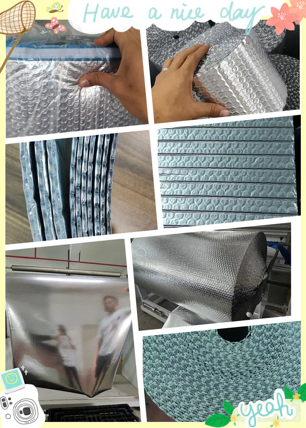 Multi Layer Aluminum Foil Heat Insulation Building Materials For Construction 2